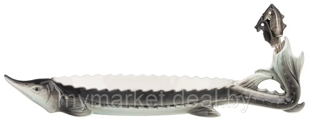 Блюдо Lefard Рыба 58-266 для закусок c 2-мя шпажками (вилочками) 32см - фото 2 - id-p189886358