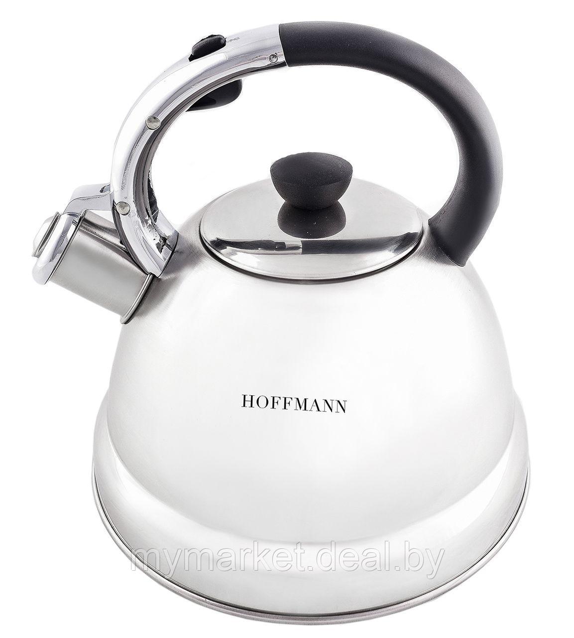 Чайник со свистком Hoffmann 2,2л для всех видов плит (индукция) HM-5596 - фото 1 - id-p189886363