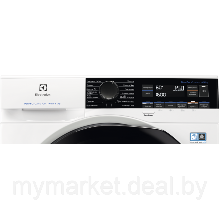 Стирально-сушильная машина Electrolux EW7WR268S - фото 3 - id-p189884752