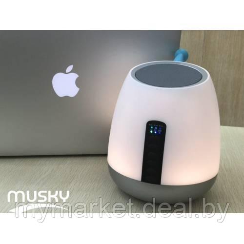 Портативная колонка MUSKY DY50 LED Light, Bluetooth - фото 5 - id-p189884831