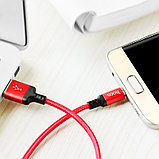 USB дата-кабель Hoco X14 Micro USB Times Speed 1m Black or Red, фото 6