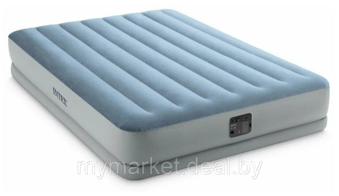 Надувной матрас-кровать Intex Raised Comfort 203x152x36 см - фото 2 - id-p189886819
