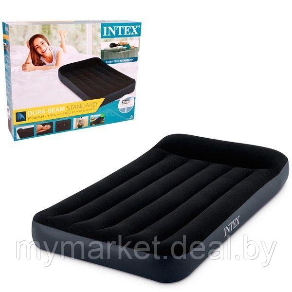 Матрас надувной односпальный Intex Pillow Rest Classic 191x99x30 см - фото 6 - id-p189886823