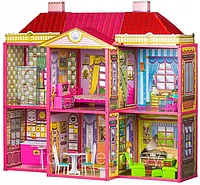Кукольный домик / Дом барби / Набор с мебелью 6983