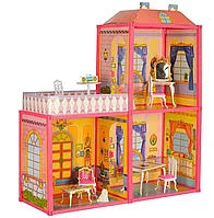 Кукольный домик / Дом барби / Набор с мебелью, арт. 6984