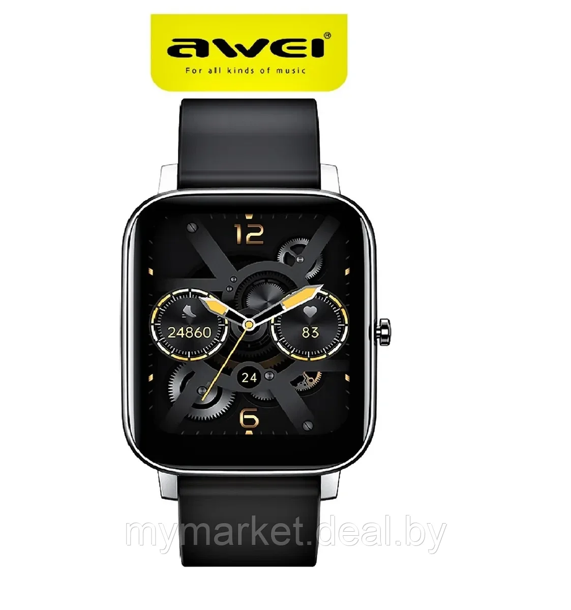 Умные смарт часы Smart Watch Awei H6 - фото 2 - id-p189886849