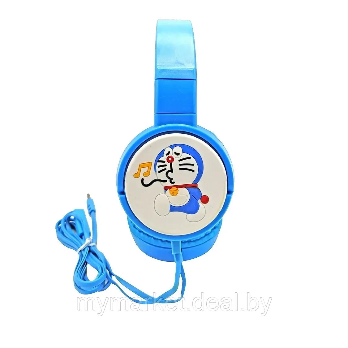 Детские проводные наушники KT-3156, Кот Doraemon - фото 3 - id-p189886907