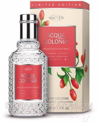 4711 Acqua Colonia Activating -Goji & Cactus Extract Одеколон 50 мл - фото 2 - id-p189885191