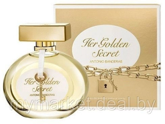 Antonio Banderas Her Golden Secret 80ml - фото 2 - id-p189885209