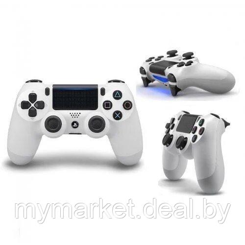 Геймпад - джойстик для PS4 беспроводной DualShock 4 Wireless Controller (Белый) - фото 1 - id-p189885257
