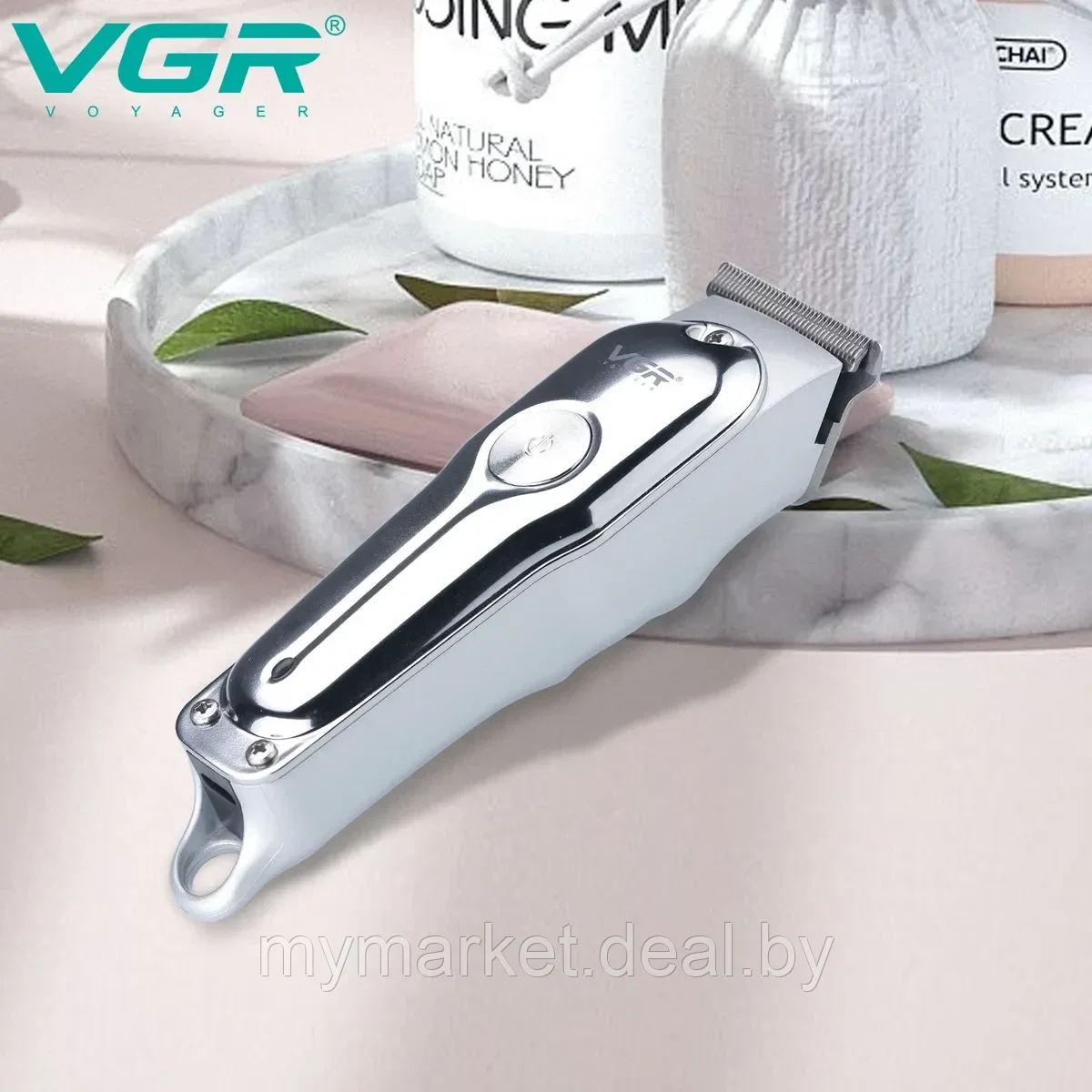 Беспроводной триммер для бороды и усов VGR V-071 Professional Hair Trimmer - фото 9 - id-p189885284