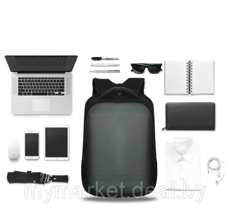 Рюкзак/портфель со светодиодным LED дисплеем - фото 6 - id-p189885326