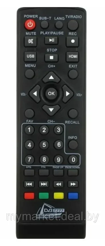 ТВ ресивер, ТВ-тюнер Орбита HD-911C , черный - фото 4 - id-p189885376