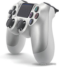 Геймпад - джойстик для PS4 беспроводной DualShock 4 Wireless Controller (серебристый)