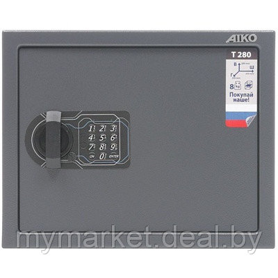 Сейф / Сейф офисный / Сейф для дома Aiko T-280 EL - фото 3 - id-p189887451