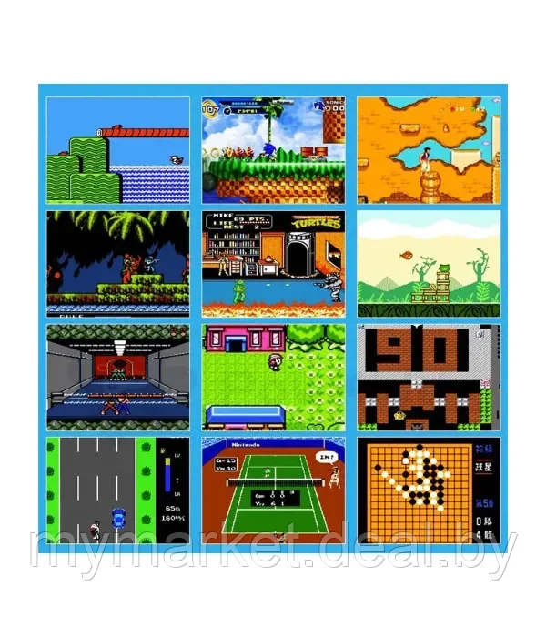 Игровая приставка Денди мини 620 игр (Dendy 8-bit Mini Game Anniversary) - фото 6 - id-p189885663