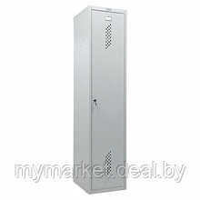 Шкаф металлический / Шкаф для раздевалок ПРАКТИК LS-01 для одежды