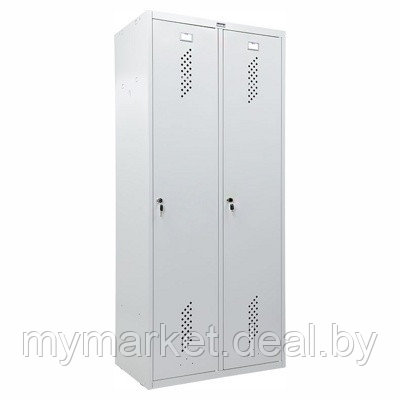 Шкаф металлический / Шкаф для раздевалок ПРАКТИК LS-21-80U для одежды - фото 1 - id-p189887486