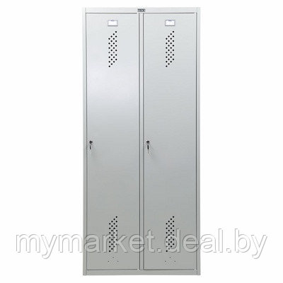 Шкаф металлический / Шкаф для раздевалок ПРАКТИК LS-21 для одежды - фото 3 - id-p189887487