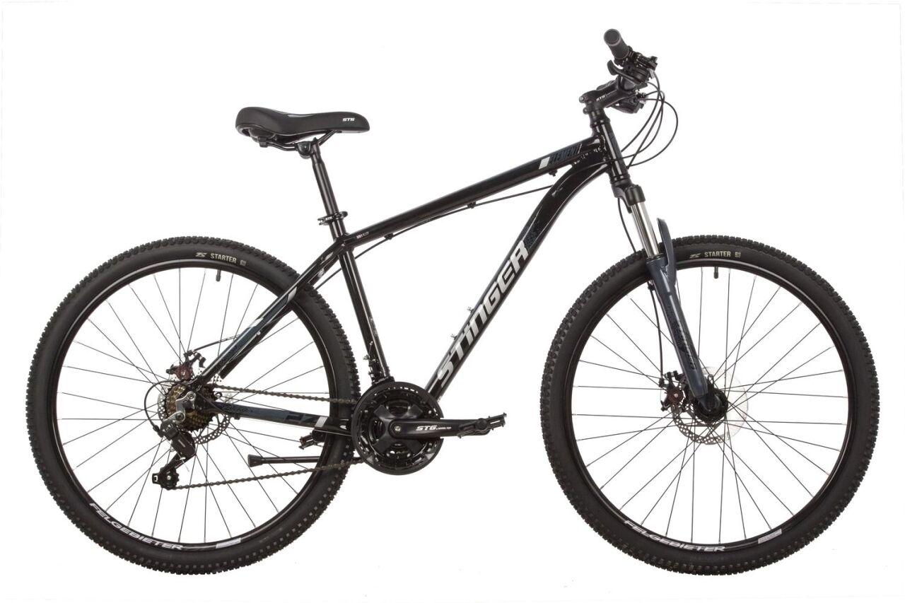 Велосипед Stinger Element STD 27 р.16 2021 (черный) - фото 1 - id-p182028810