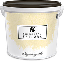 Грунтовка Primavera Fattura фактурная белая  5л (6,5 кг)
