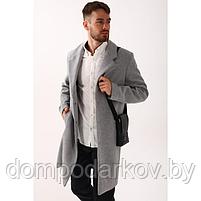 Планшет мужской на молнии, наружный карман, длинный ремень, цвет чёрный, фото 6
