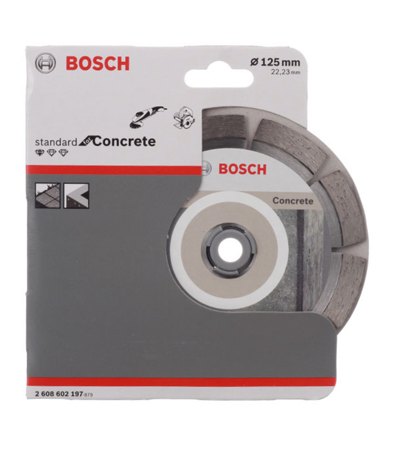 Алмазный круг Bosch Standard for Concrete 125x22,23 мм (2608602197)