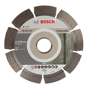 Алмазный круг Bosch Standard for Concrete 125x22,23 мм (2608602197), фото 2