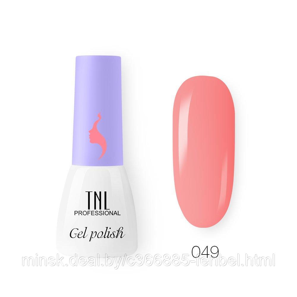 "TNL" Гель-лак "8 Чувств" Mini №049 - кораллово-розовый, 3.5 мл.