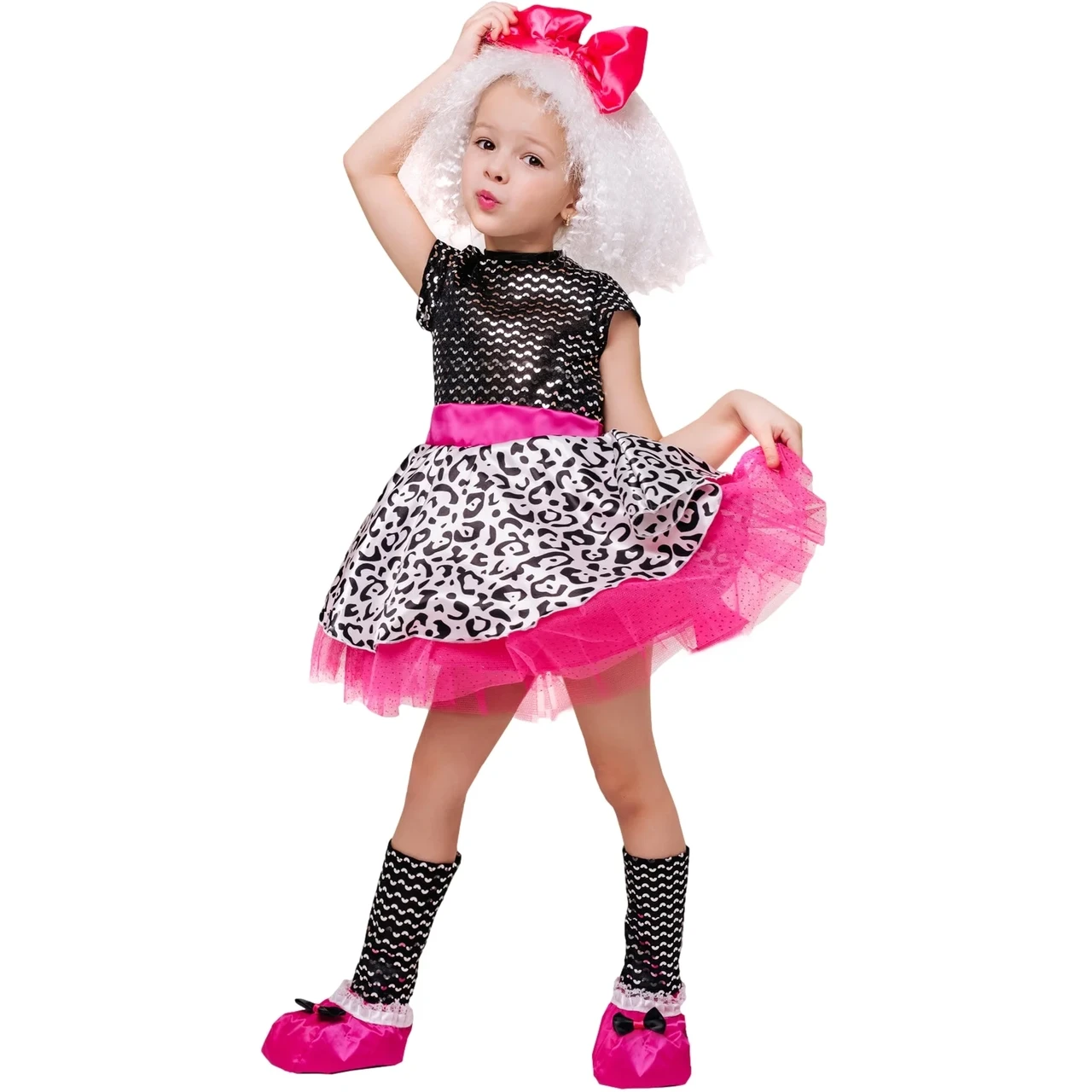 Детский карнавальный костюм Кукла Лола Пуговка 2101 к-20