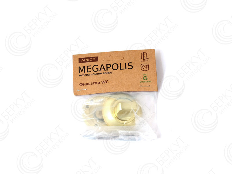 Apecs Megapolis WC-0803-GM Поворотная ручка - фото 2 - id-p102308158