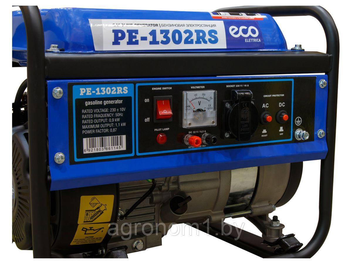 Электростанция (генератор бензиновый) ECO PE-1302RS (1.1 кВт, 230 В, бак 6.0 л, вес 23 кг) - фото 5 - id-p175752281