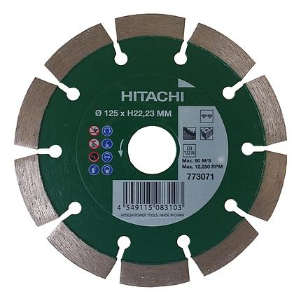 Диск алмазный отрезной Hitachi HTC-773071 (125х1,8х22,2 мм), фото 2