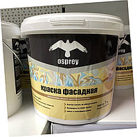 Краска фасадная акриловая водно -дисперсионная уп.7кг OSPREY ВД-АК-101 белая полим. ведро