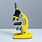 Микроскоп детский с аксессуарами кратность 100/400/1200 подсветка, фото 6