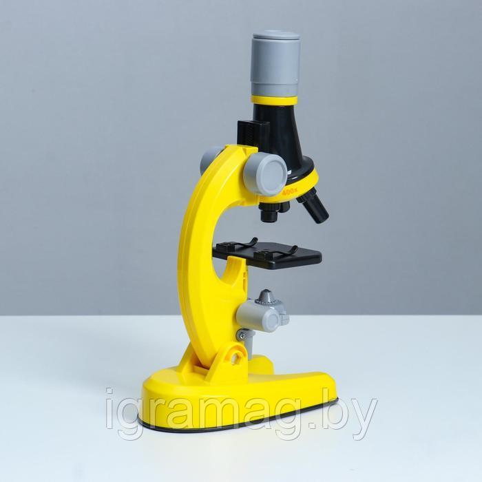 Микроскоп детский с аксессуарами кратность 100/400/1200 подсветка - фото 7 - id-p189927588