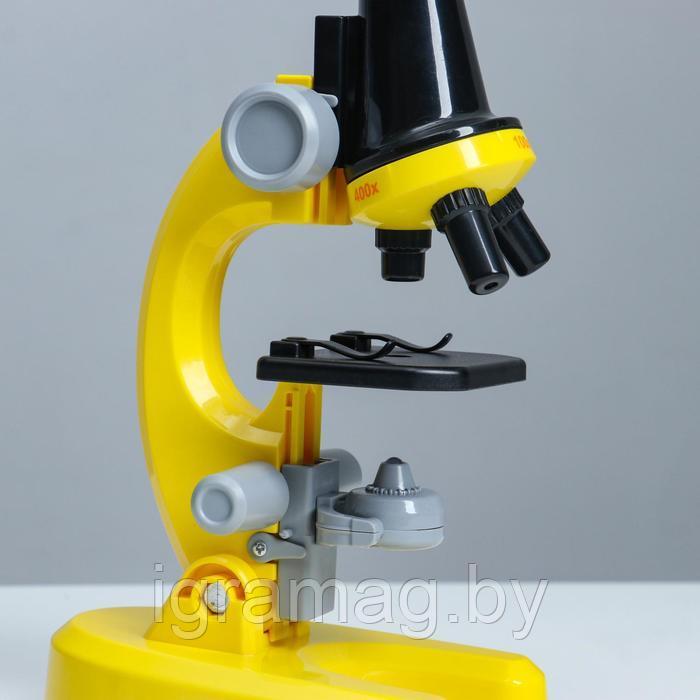 Микроскоп детский с аксессуарами кратность 100/400/1200 подсветка - фото 8 - id-p189927588