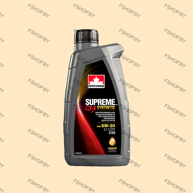 масло моторное supreme c3x synthetic 5w-30