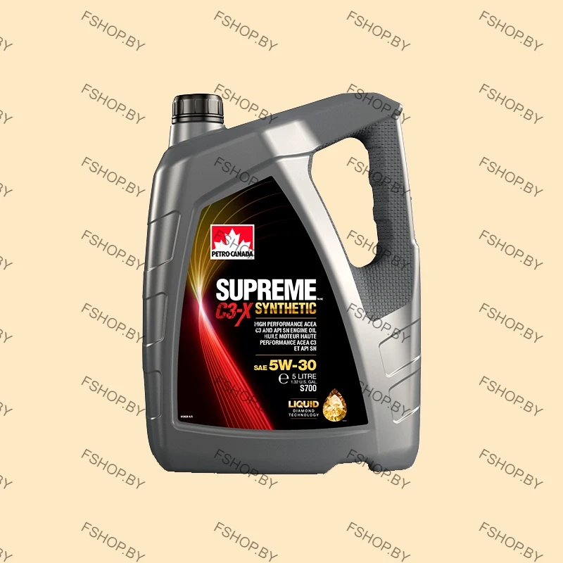 PETRO CANADA 5W30 SUPREME C3-X SYNTHETIC - 5 литров — Синтетическое моторное масло — бензиновое дизельное