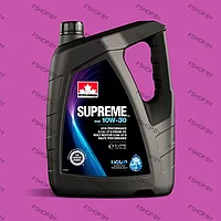 PETRO CANADA 10W30 SUPREME - 5 литров Синтетическое моторное масло бензиновое, для авто на газу, пропане