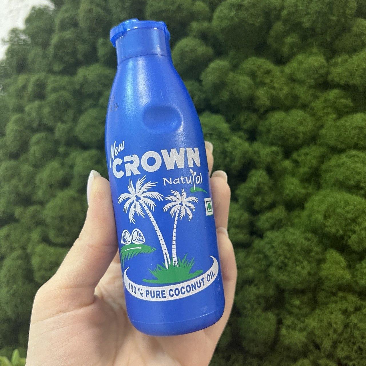 Натуральное кокосовое масло для волос и тела Crown, 100мл - фото 1 - id-p189931199