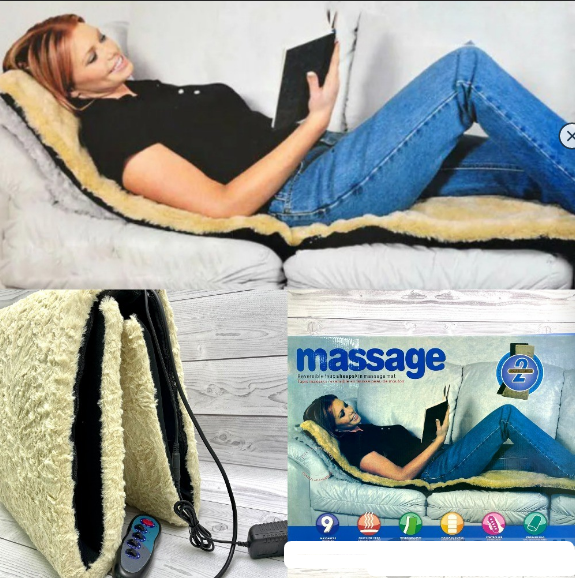 Массажный матрас (массажная кровать) с ворсом Massage Mattress HX-1220, функцией ИК-прогревания - фото 1 - id-p189931717