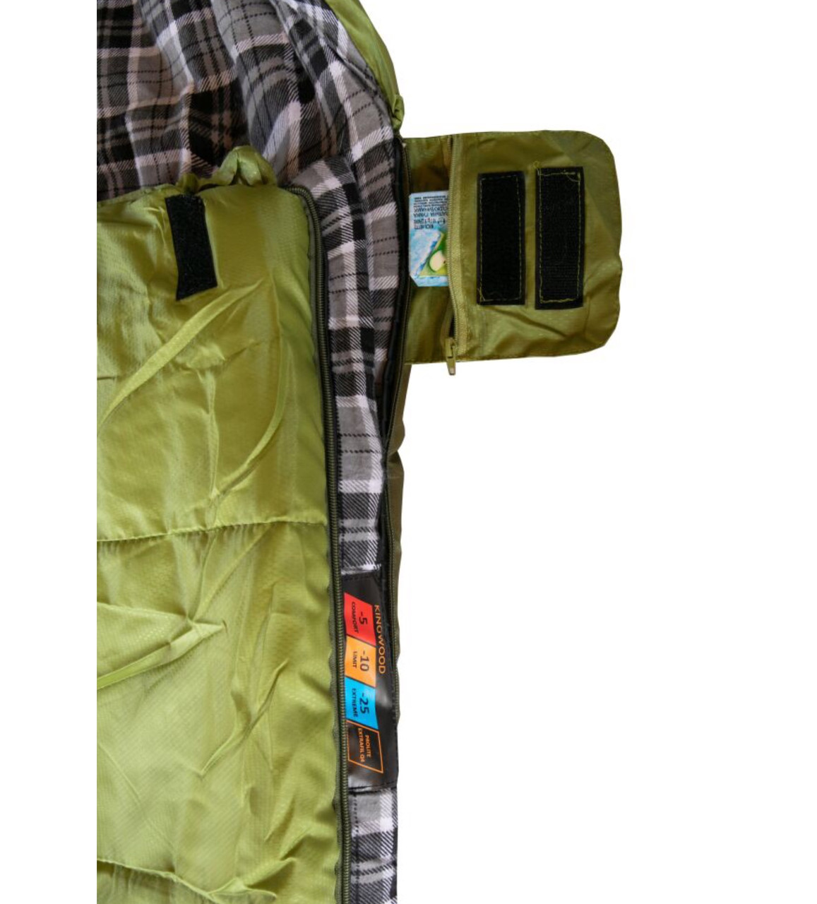 Спальный мешок одеяло Tramp Kingwood Regular (правый) 220*80 см - фото 9 - id-p189933703