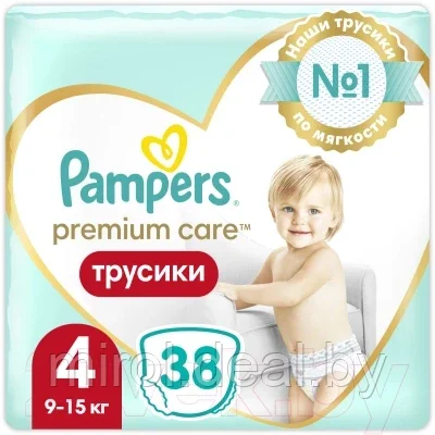 Подгузники-трусики Pampers Premium Care 4 Maxi - фото 1 - id-p137533463