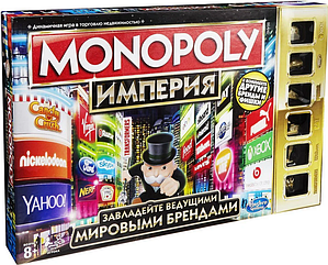 Детская настольная игра Монополия Империя Мировые бренды