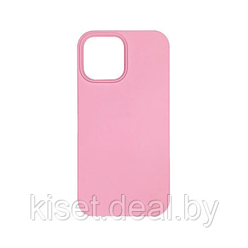 Бампер KST Silicone Case для iPhone 13 Mini розовый без лого