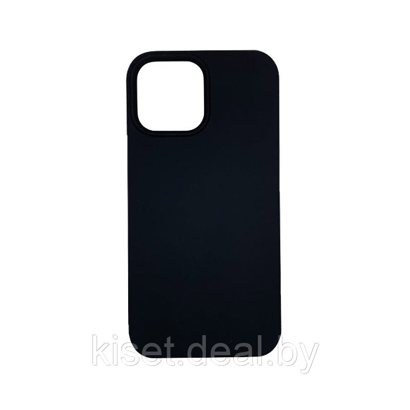 Бампер KST Silicone Case для iPhone 13 Pro Max черный без лого - фото 1 - id-p189935811