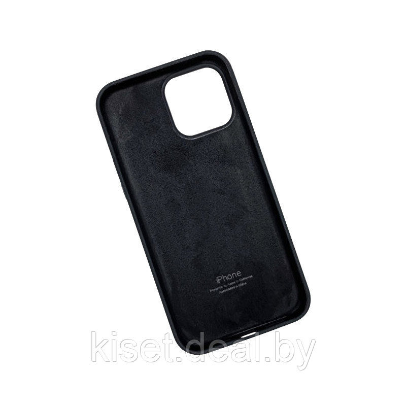 Бампер KST Silicone Case для iPhone 13 Pro Max черный без лого - фото 2 - id-p189935811