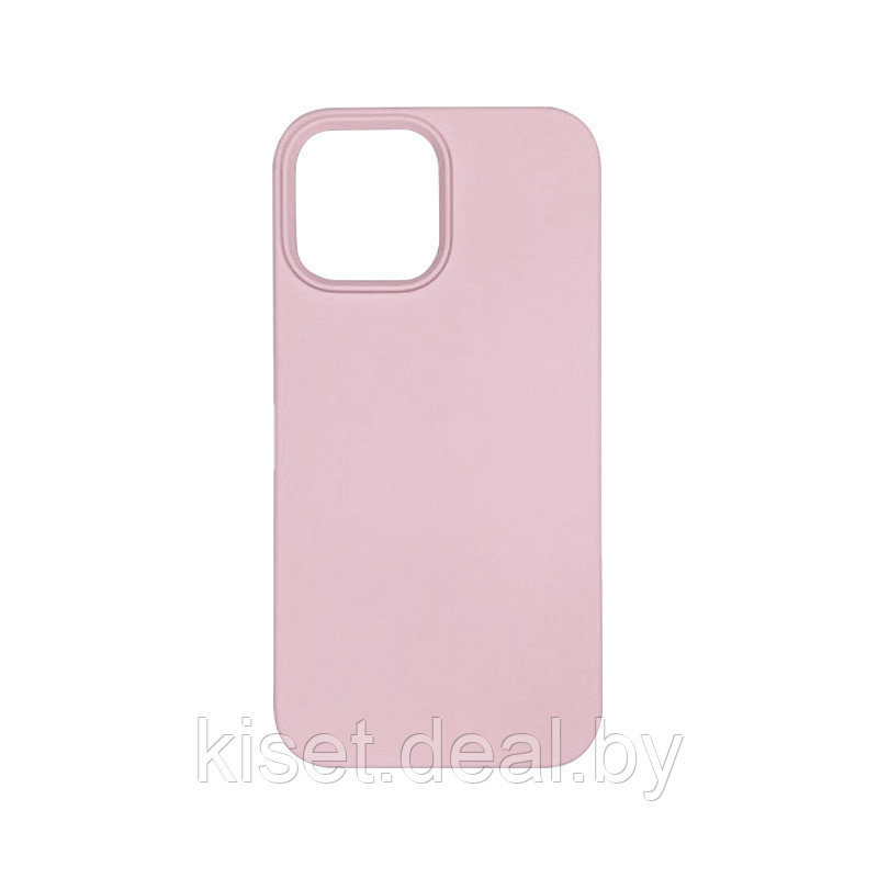 Бампер KST Silicone Case для iPhone 13 Pro Max пудровый без лого - фото 1 - id-p189935814