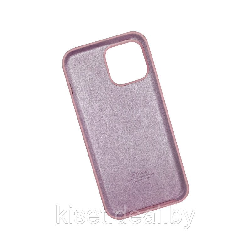 Бампер KST Silicone Case для iPhone 13 Pro Max пудровый без лого - фото 2 - id-p189935814